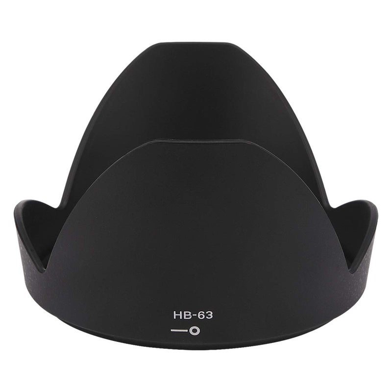 Haoge Bayonet Lens Hood for Nikon Nikkor AF-S 24-85mm f3.5-4.5G ED IF VR Lens Replaces Nikon HB-63 - Image 3